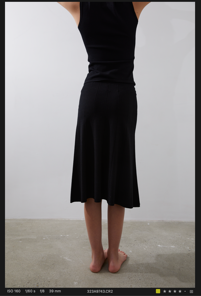 Vega Skirt in Black